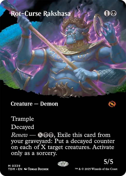 Rot-Curse Rakshasa - Tarkir: Dragonstorm