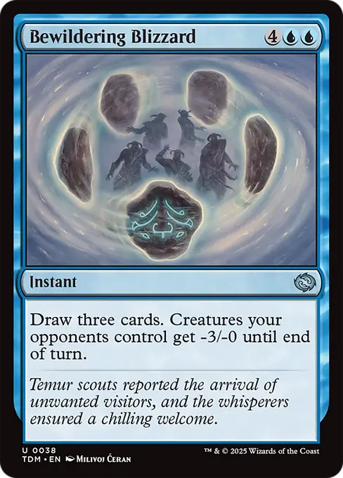 Bewildering Blizzard - Tarkir: Dragonstorm