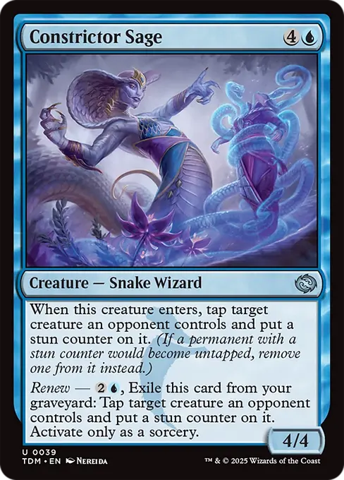 Constrictor Sage - Tarkir: Dragonstorm