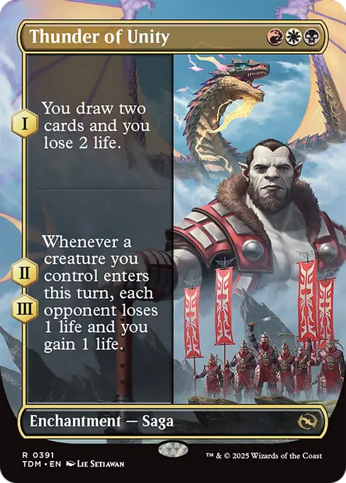 Thunder of Unity - Tarkir: Dragonstorm