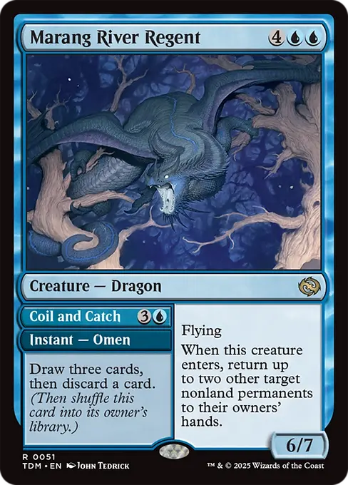 Marang River Regent // Coil and Catch - Tarkir: Dragonstorm