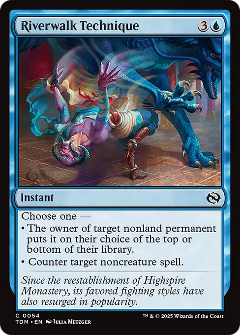 Riverwalk Technique - Tarkir: Dragonstorm
