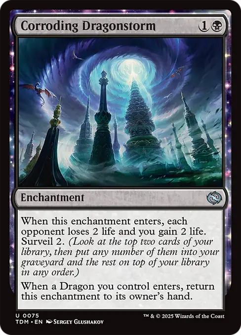 Corroding Dragonstorm - Tarkir: Dragonstorm