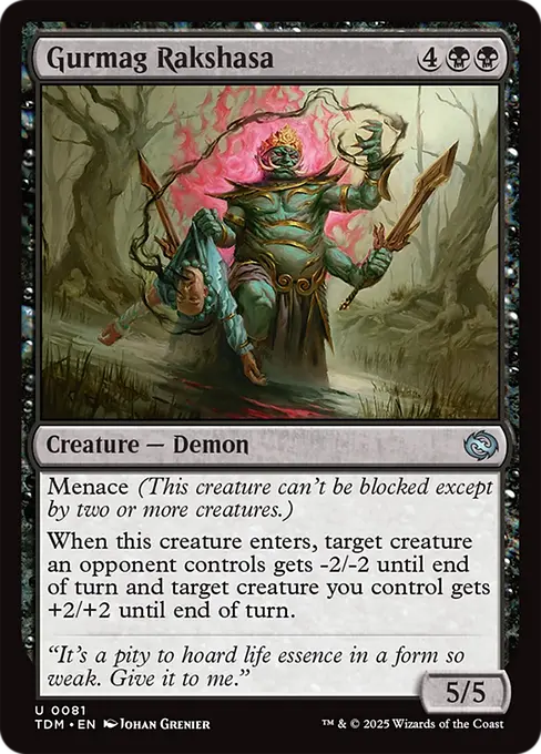 Gurmag Rakshasa - Tarkir: Dragonstorm