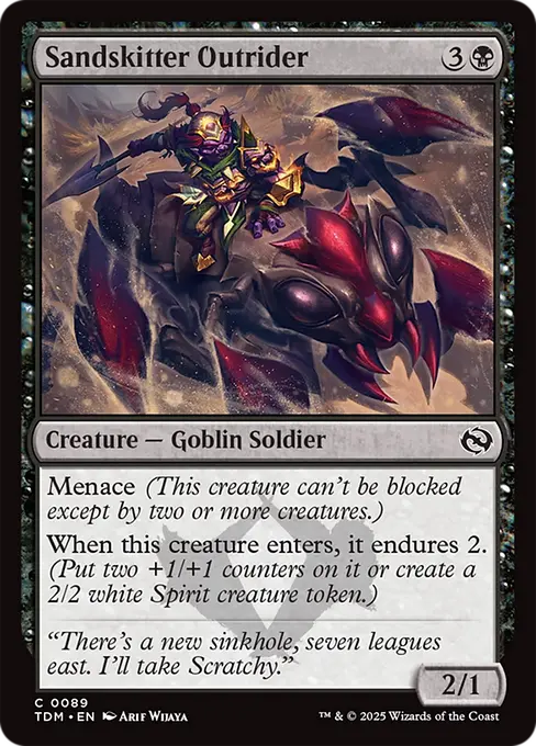 Sandskitter Outrider - Tarkir: Dragonstorm