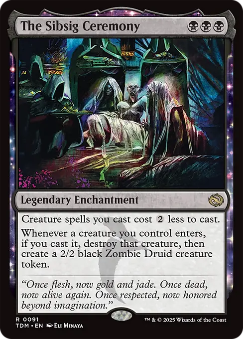 The Sibsig Ceremony - Tarkir: Dragonstorm