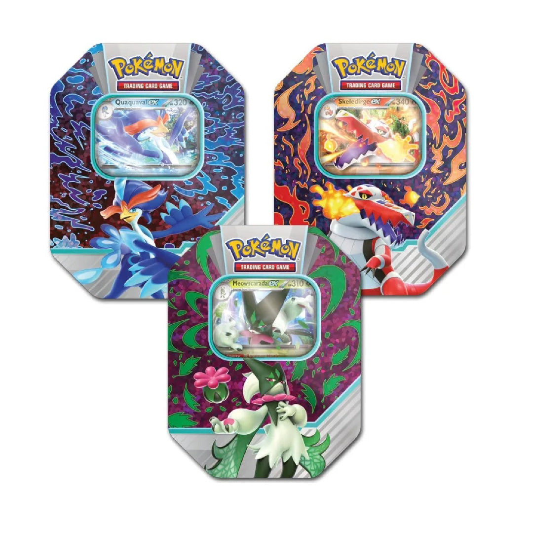 Pokemon TCG - Paldea Partners Tins - Set (3 Tins)