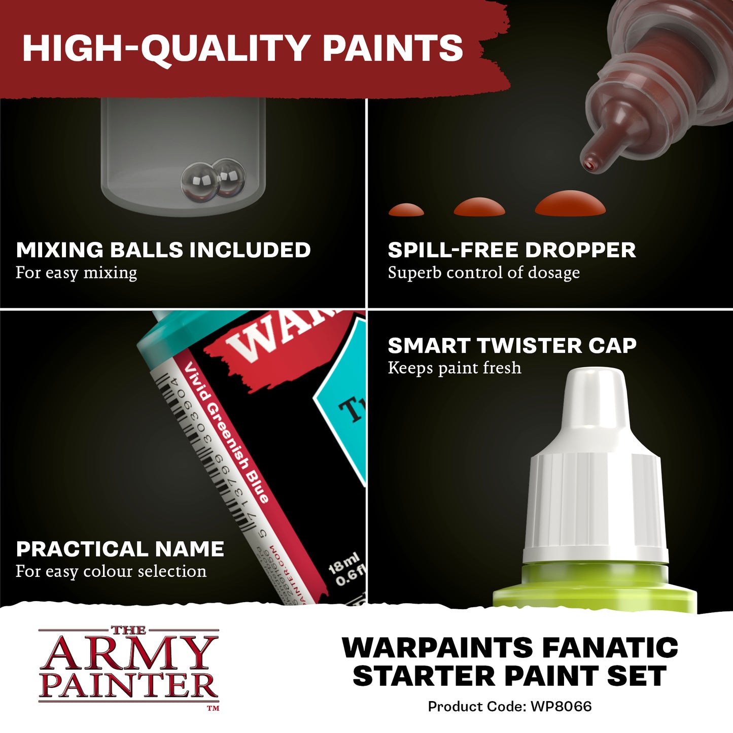 The Army Painter - Warpaints Fanatic: Starter Set