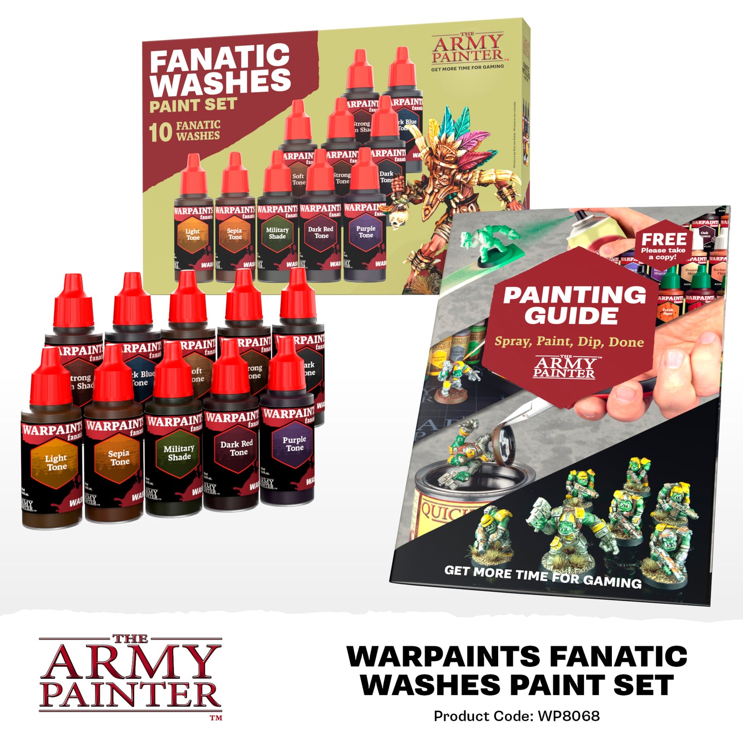 The Army Painter - Warpaints Fanatic: Washes Paint Set